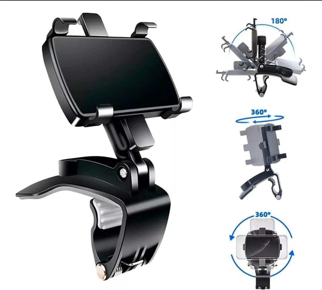 DRIVEGRIP® 360°: El Soporte de Celular para Retrovisor más versátil del mercado Importado 🇺🇸