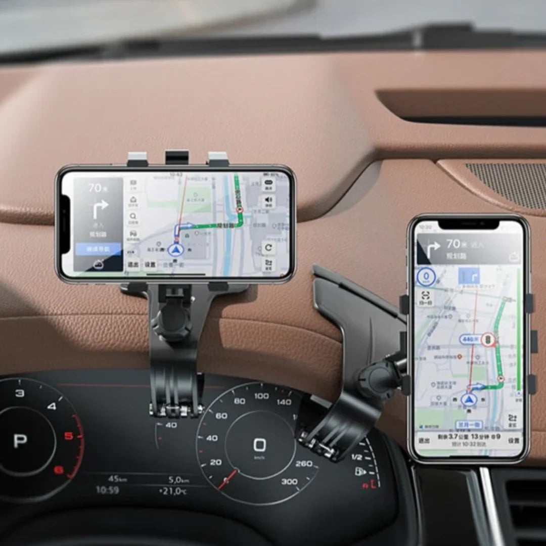 DRIVEGRIP® 360°: El Soporte de Celular para Retrovisor más versátil del mercado Importado 🇺🇸