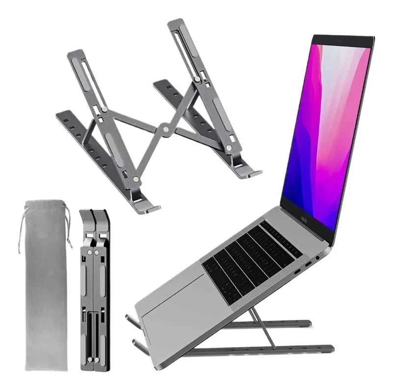 ElevateStand™ — Soporte Ergonómico Plegable para Laptop 💻